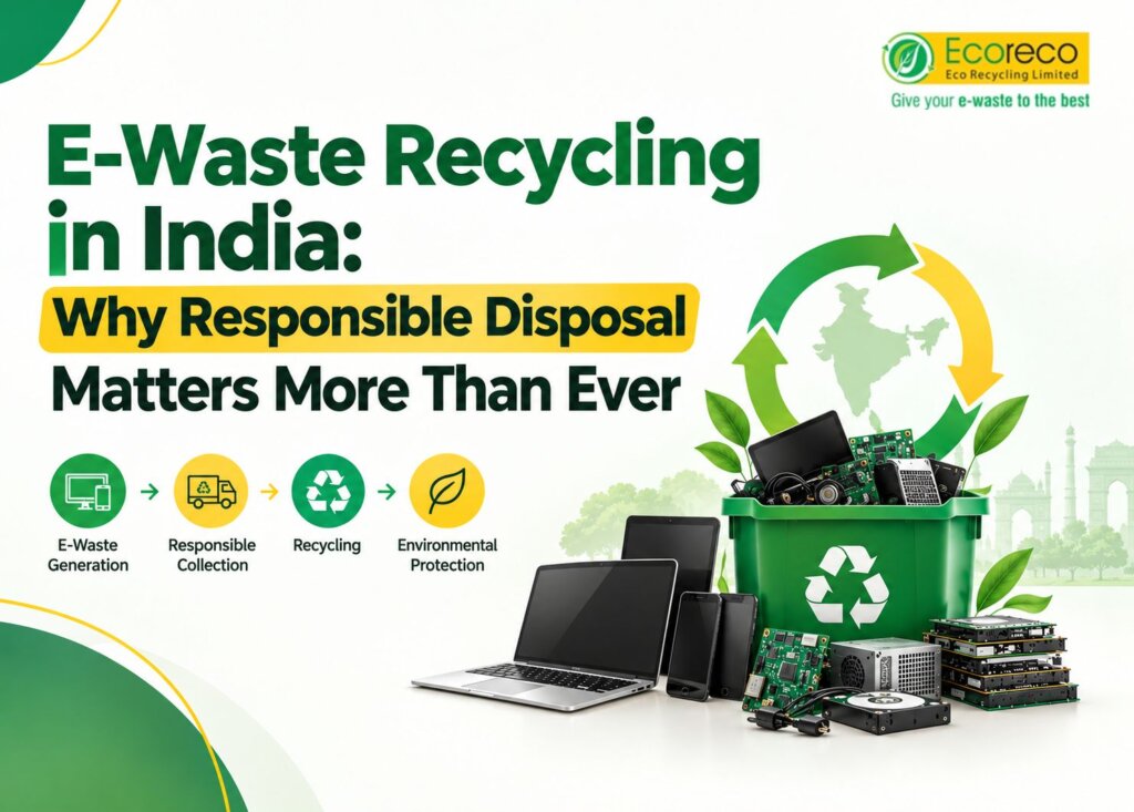 E-Waste Recycling in India: Why Responsible Disposal Matters More Than Ever
