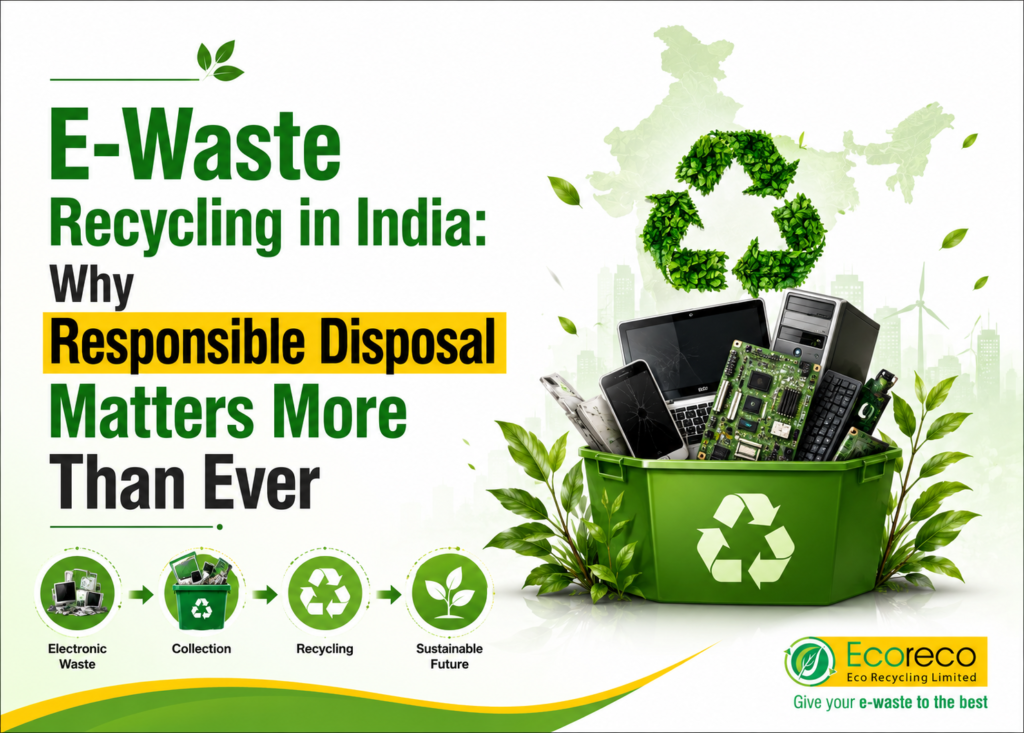 E-Waste Recycling in India: Why Responsible Disposal Matters More Than Ever
